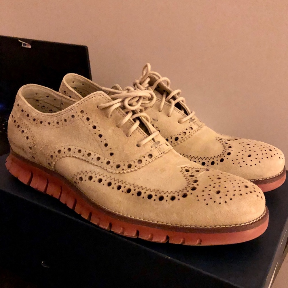 Cole Haan Zero Grand Wingtip Shoes